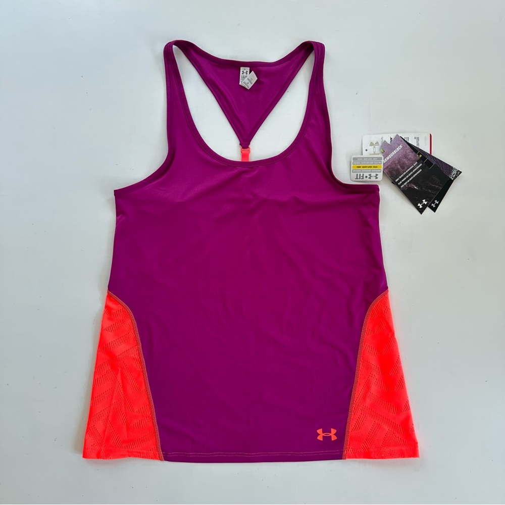 Under Armour NWT $39.99 1253113 Women's Hydro Armour Vent Moxey Tank size Large